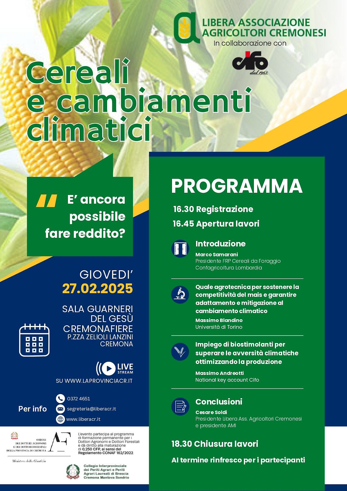 "È ANCORA POSSIBILE FARE REDDITO?"