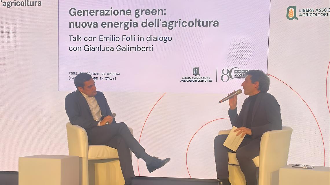 Emilio Folli, quando l’agricoltura diventa energia: giovani, biometano e futuro dei campi