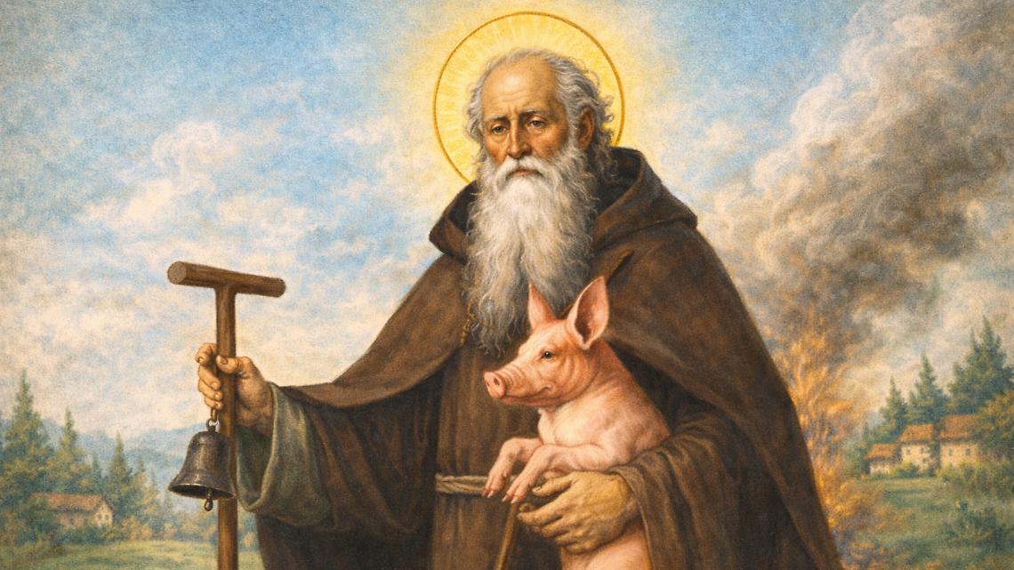 Sant&rsquo;Antonio abate, la stalla e l&rsquo;impresa