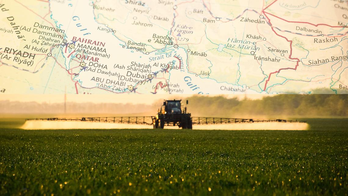 Il fertilizzante come leva geopolitica: il Golfo in guerra fa tremare il prezzo globale del cibo