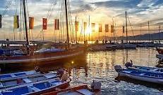 Tramonto lago