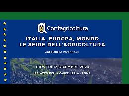 Il video dell' assemblea  "Italia, Europa, Mondo, le sfide dell' agricoltura" 
