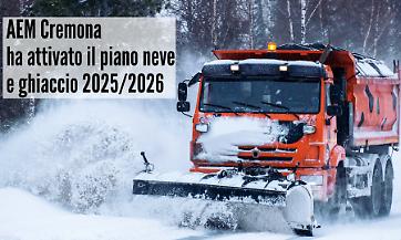 AEM Cremona &ndash; attivazione servizio neve e ghiaccio 2025/2026: prezzi unitari, reperibilit&agrave; e note operative